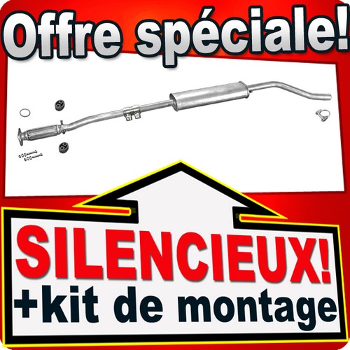 Silencieux intermédiaire pour - silencieux,