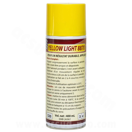 Peinture jaune pour - feu, phare