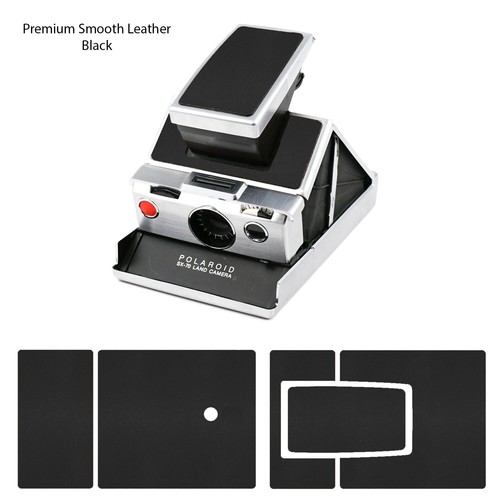 Premium black leather cover - black,