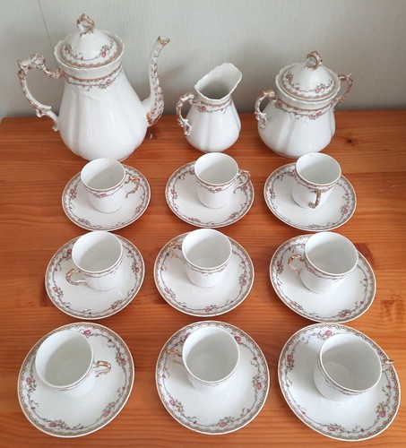 Service café porcelaine - en,