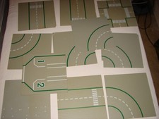 Lego lot Plaque x11 ville