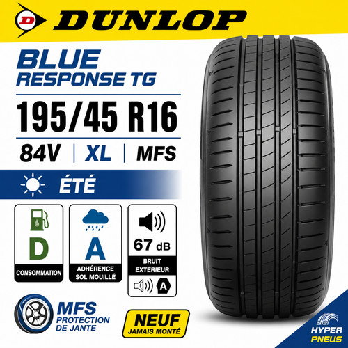 Lot pneus dunlop - de, 2