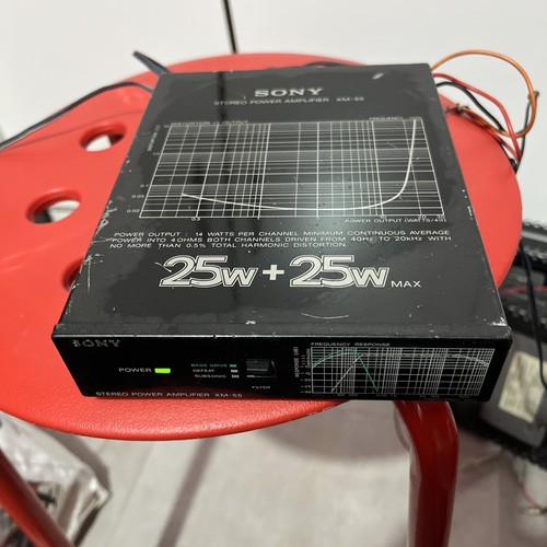 Amplificateur autoradio sony - autoradio,
