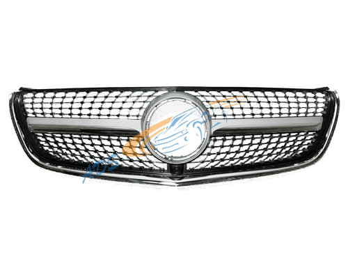 Calandre diamond argent - calandre,