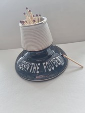 Vintage Style French Match Holder Pyrogène Advertising Absinthe Foubert