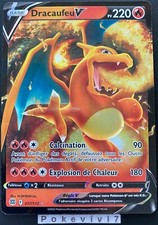 Pokemon Card DRACAUFEU 017/172V Ultra Rare Sword and Shield 9 EB09 FR NEW