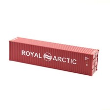 Container 40 pieds Royal Artic Echelle HO 1/87