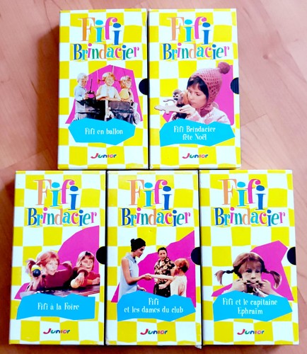 Vhs fifi brindacier série - 5,