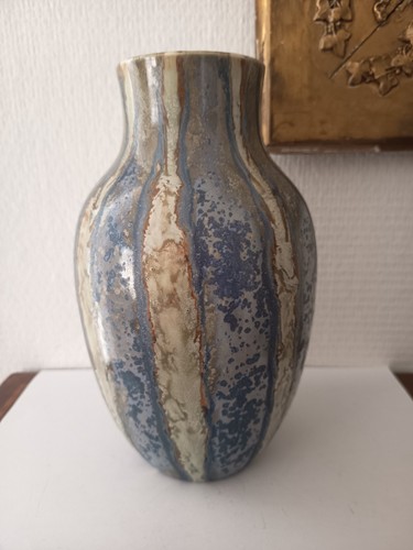Vase ceramique gres art deco - gres,