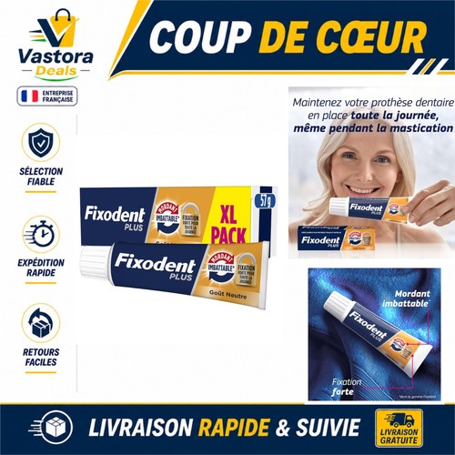 Fixodent crème adhésive - crème,
