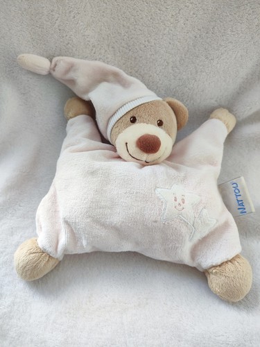Doudou semi plat - coussin, ours