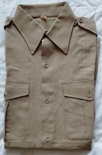 Chemise sable militaire - chemise,