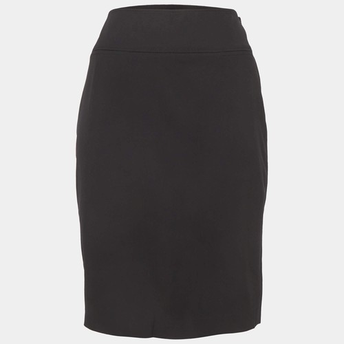 Jupe crayon laine noire - crayon,