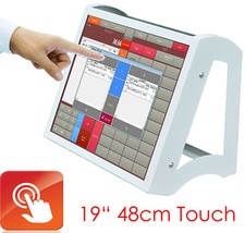 Grand 19 " 48cm Caisse Enregistreuse Moniteur 1280x1024 USB Tactile Pour Windows
