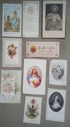 Lot images pieuses - lot,
