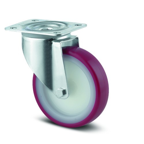 Roulette pivotante