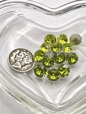 Citrus Green F (39ss-8mm) Swarovski 1088 XIRIUS Chaton Rhinestones