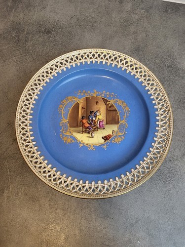 Assiette ancienne - assiette,