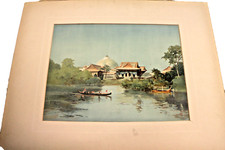 The Hooden Palace, Wooded Island, 1893 H D Nicols World's Fair 1893