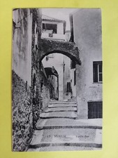 Old postcard 06 - Menton Alpes Maritimes OLD STREET in 1905 Espalier