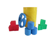 2 ⚜️ Jouet Boite A Cube Fisher Price Vintage Réf: 1024 Année 1977 Complet