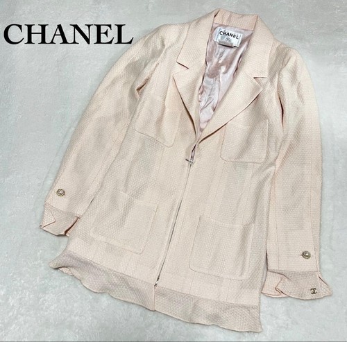 Veste chanel taille rose - taille,
