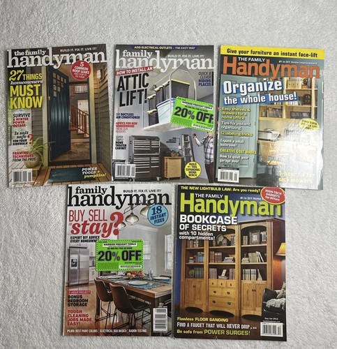 Magazine lot family - lot, handyman