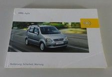 Betriebsanleitung / Handbuch Opel Agila A Stand 12/2002