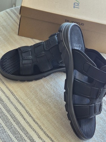 Trappeur sandales homme noires - trappeur,