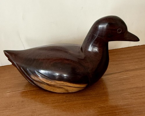 Lourde grande sculpture - sculpture, canard
