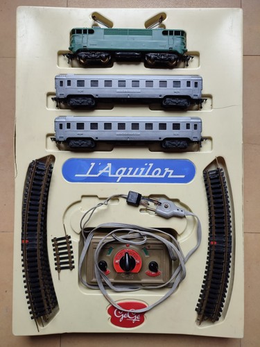 Ancien jouet coffret train - jouet,