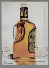 Chivas Regal Scotch Whisky "Serve Enough" 1978 Vintage Print Advertisement