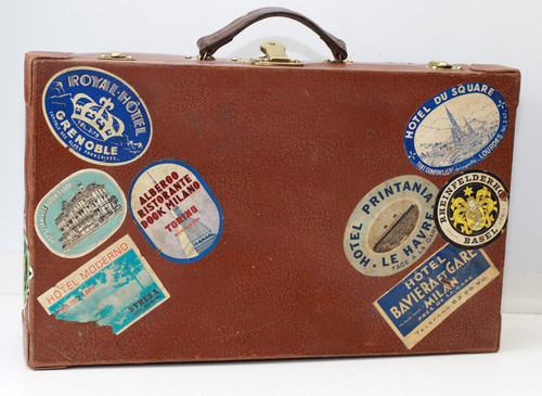 Valise carton bouilli au - valise,