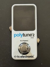 TC Electronic Polytune 2 Mini Guitar Tuner Pedal Preowned