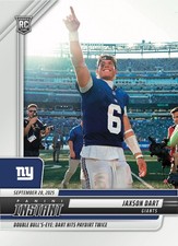 2025-26 Panini Instant NFL #105 Jaxson Dart New York Giants RC - Presale