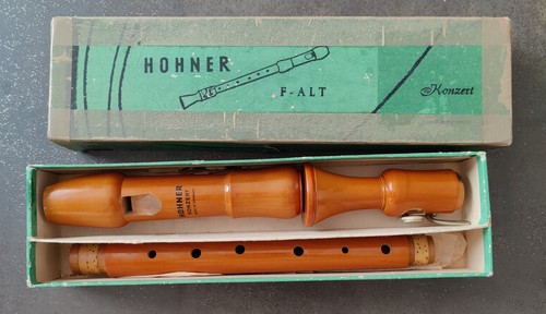 Flûte bec hohner alto - flûte, f