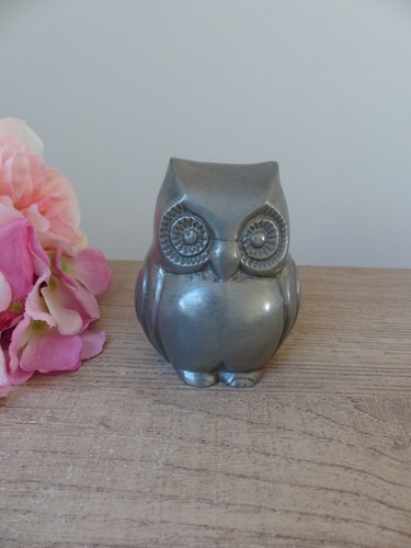 Sculpture hibou creux - hibou, vintage