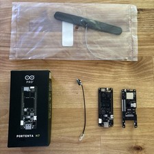 Arduino Portenta H7 Rev2,  LoRa Vision Shield, Dipole Antenna