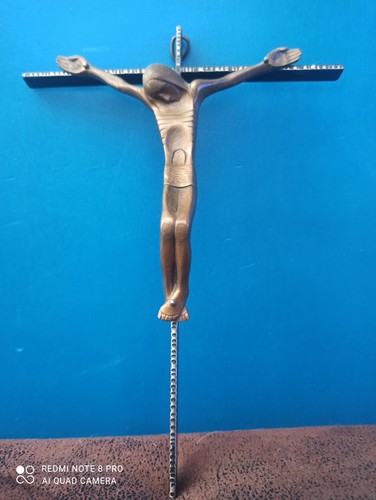 Crucifix art deco - crucifix,