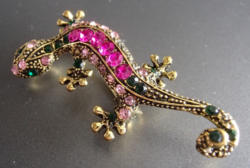 Belle broche salamandre - salamandre,, 4,5