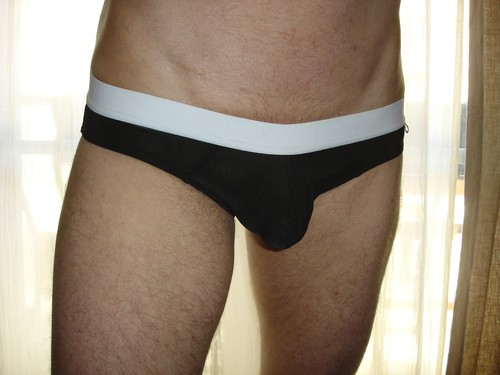 Slip bag taille noir - slip,