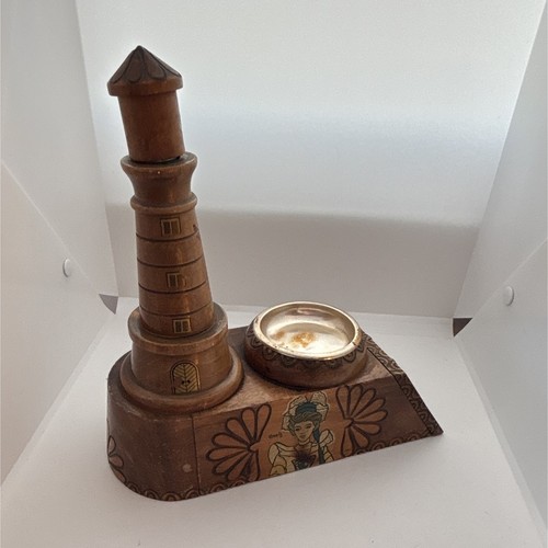 Vintage boîte bois motif - boîte,