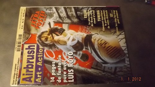 Revue airbrush art action - cg,