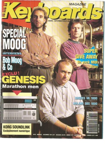 Keyboards special moog - keyboards, n°50