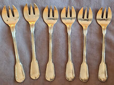 6 fourchettes à huitres  en