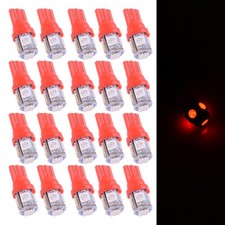 Red T10 5050 5SMD Bulb for Car