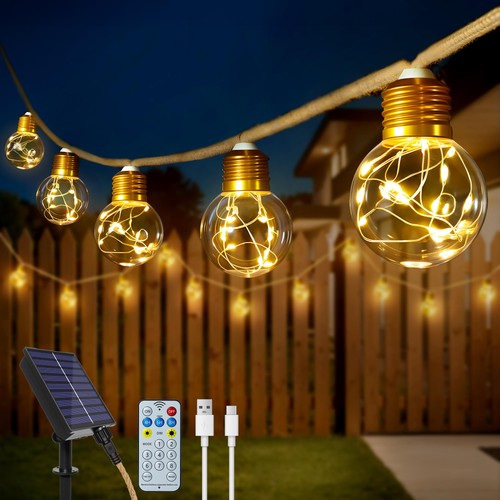 Guirlande lumineuse solaire