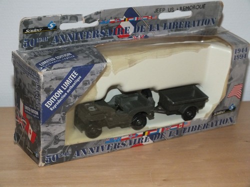 Miniature militaire jeep - militaire, +