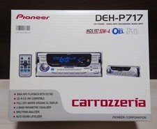 Pioneer Carrozzeria DEH-P717 1Din Car Audio CD WMA MP3 Player Tested Used Japan