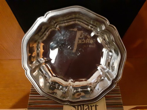 Plat saladier ancien - , acier